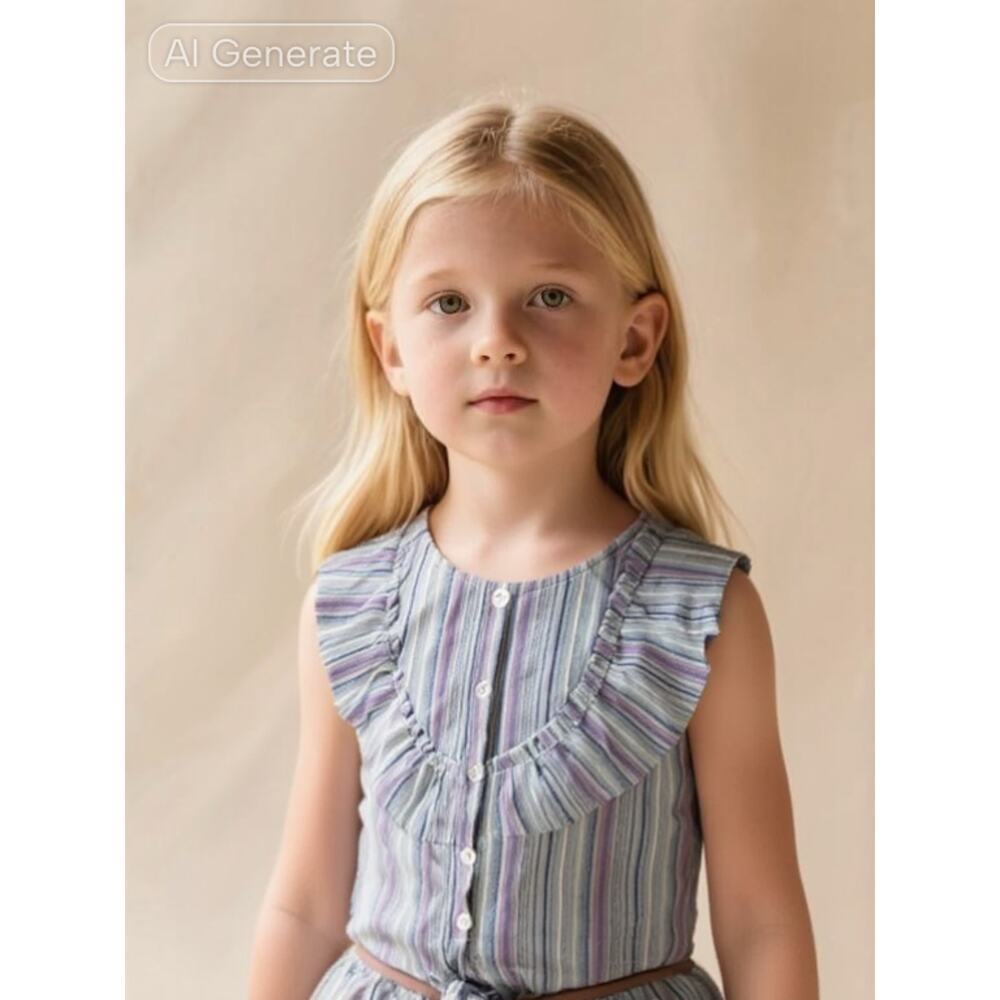 Vignette, Striped Blouse, NWOT, 4 Years